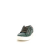 Baskets en cuir vert Cotemer